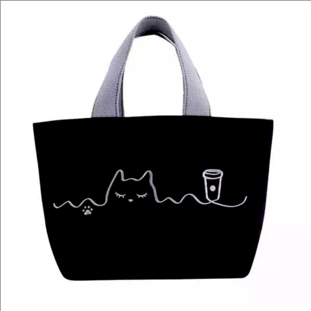 Starbucks canvas east/ west tote, NWT